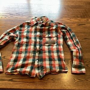 Hume Apparel 100% Cotton Button Down Plaid Shirt